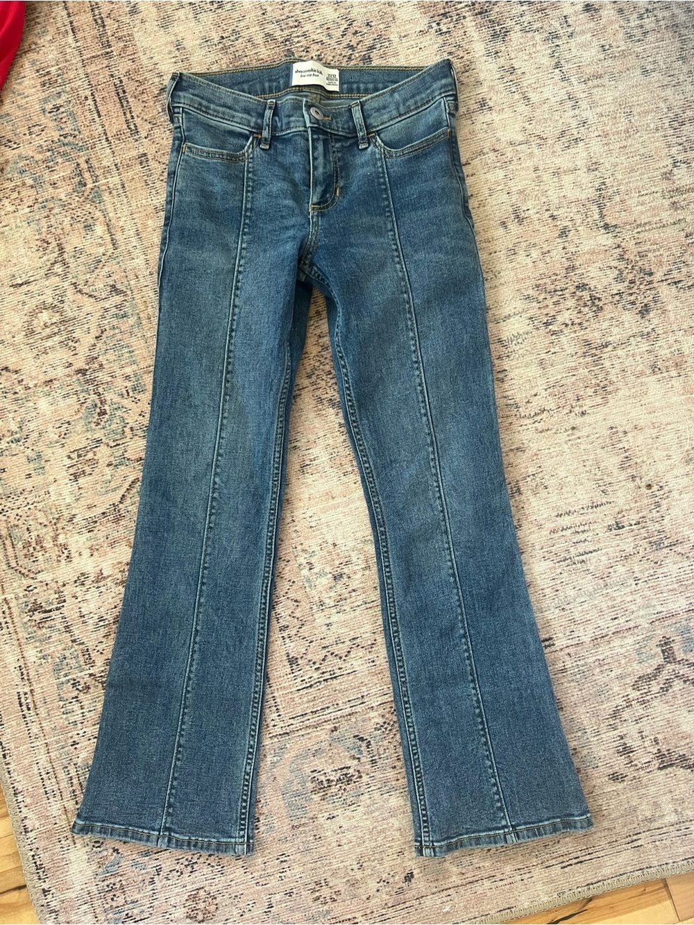 abercrombie kids Medium Blue Flare Jeans NWOT